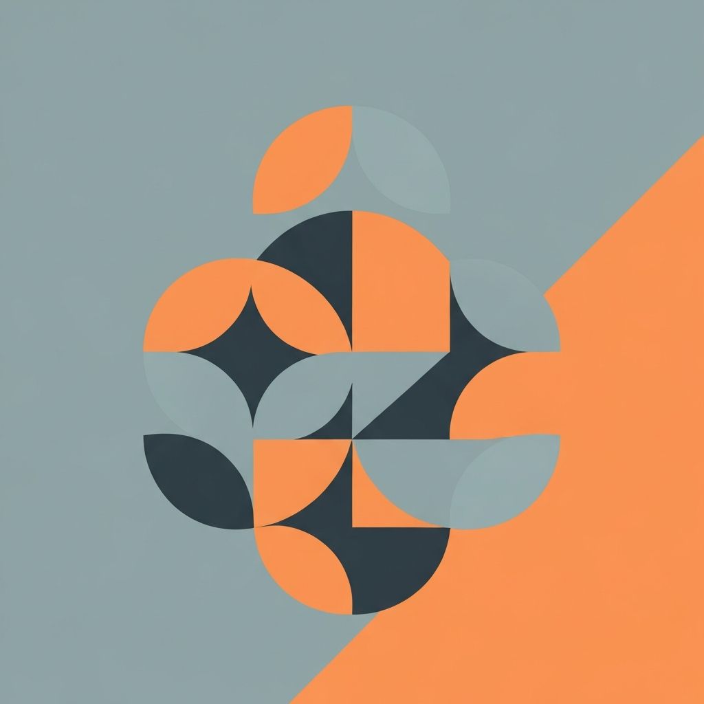 Abstract representation of balance and wellness